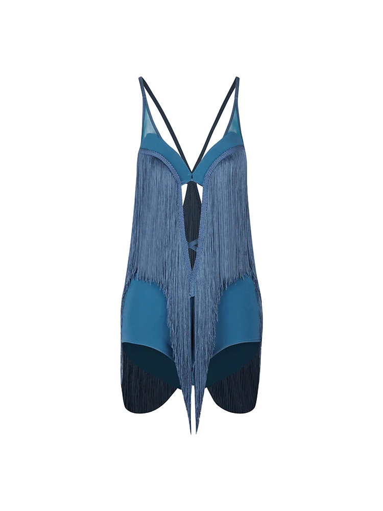 Aureole Fringe Bodysuit #2454 - Image 8