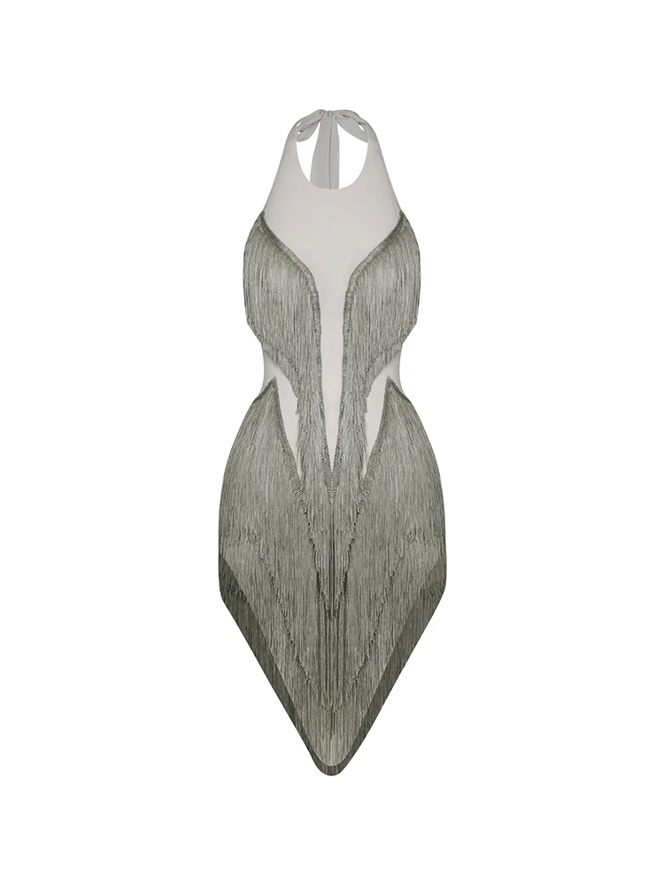 Daiquiri Fringe Dress #25046 - Image 7