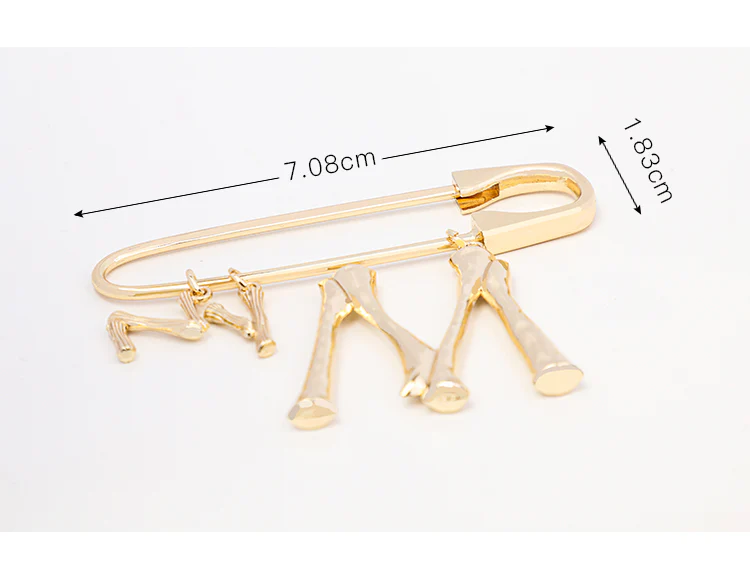 ZYM Logo Brooch #KZ - Image 8