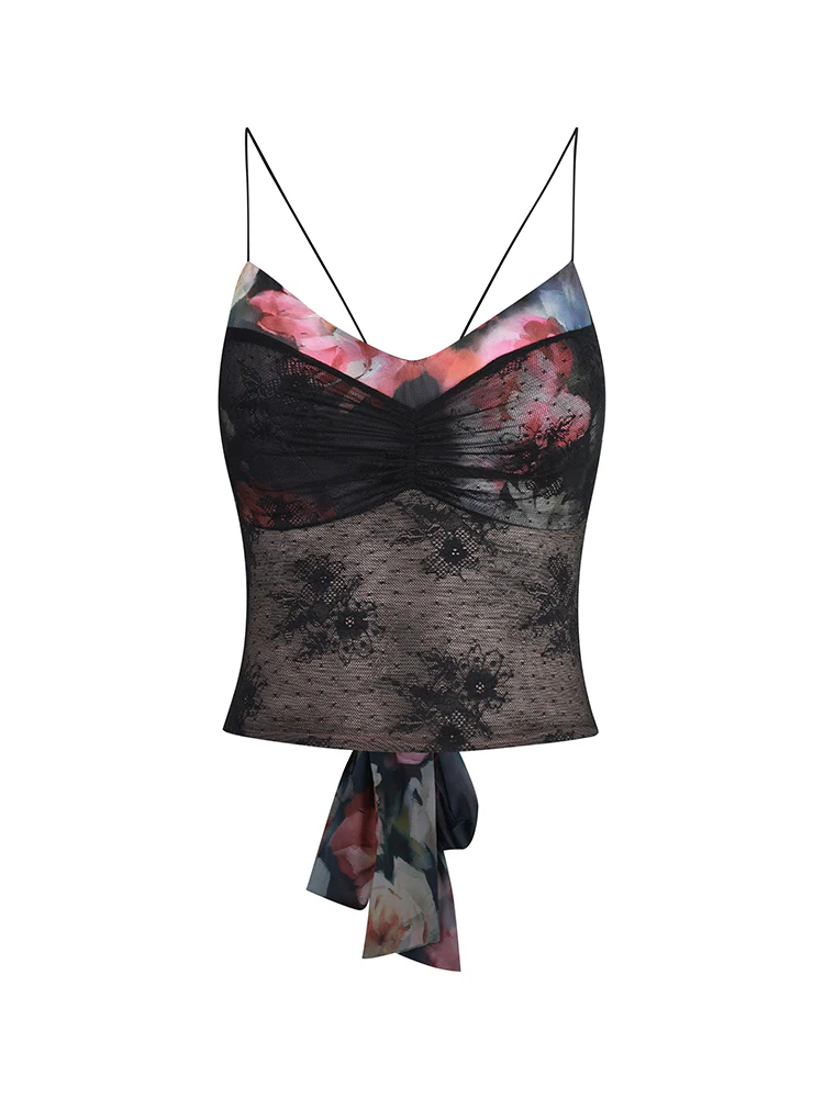 Lace Garden Crop Top #26003 - Image 8