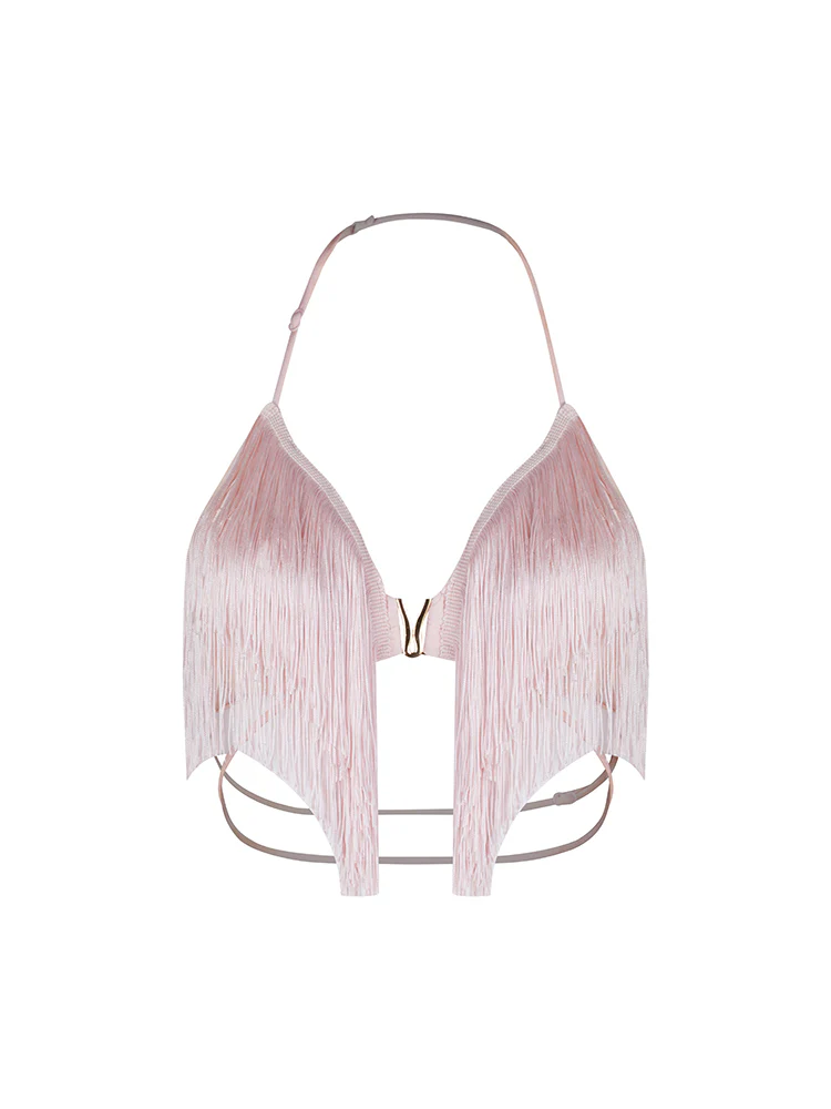 Lush Fringe Crop Top #2443 - Image 10
