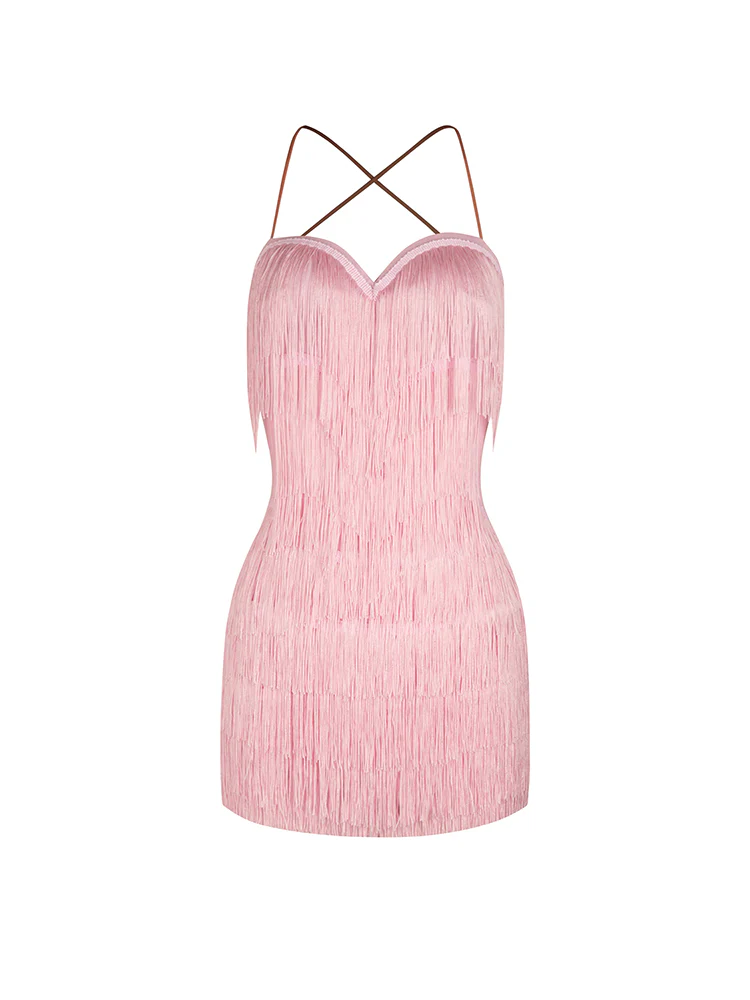 Lush Fringe Dress #25020 - Image 4