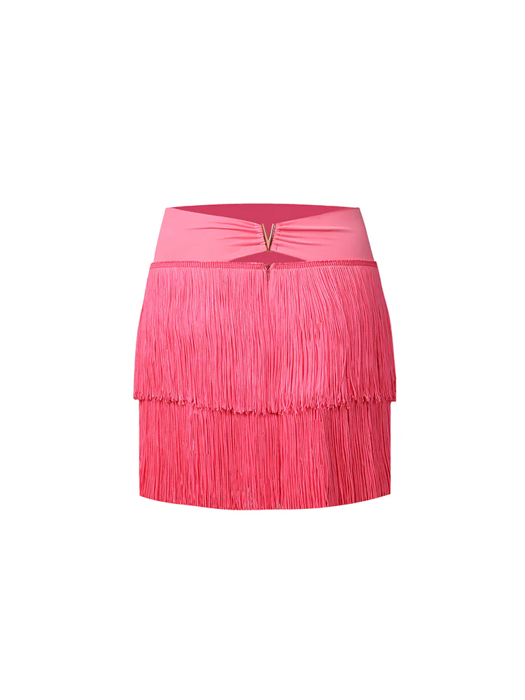 Lush Fringe Skirt #2137 - Image 7