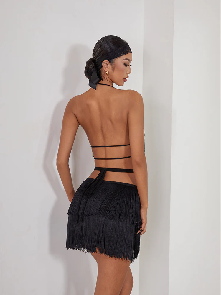 LUSH || Fringe Skirt #23115 - Image 3