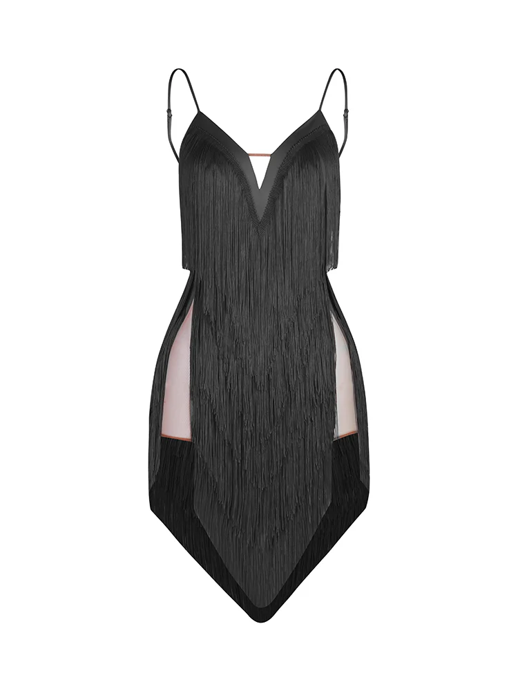 Oasis Fringe Dress #2420 - Image 9
