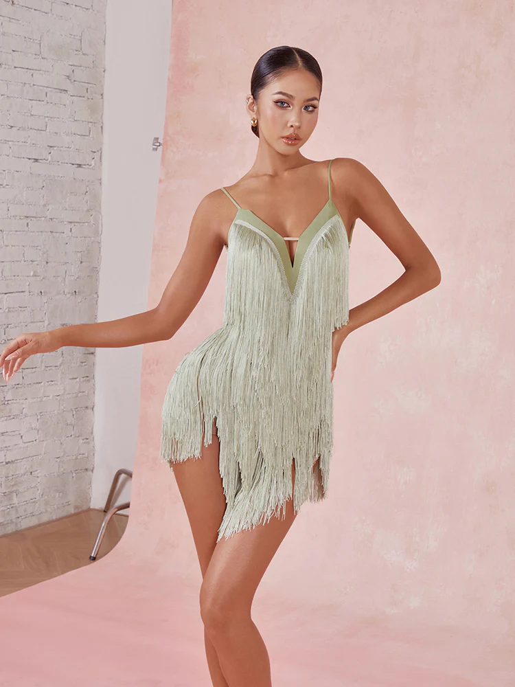 Oasis Fringe Dress #2420 - Image 3
