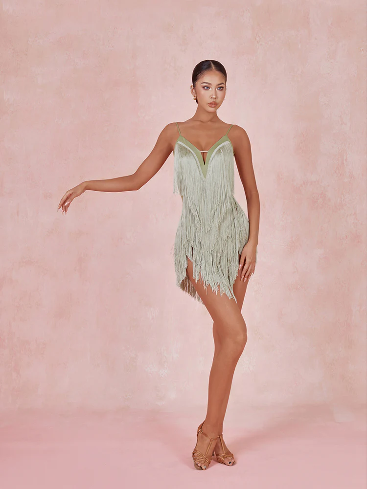 Oasis Fringe Dress #2420 - Image 8