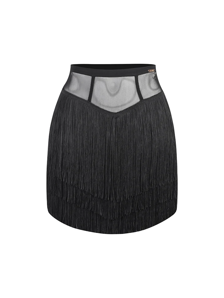 Onyx Fringe Skirt #25093 - Image 19