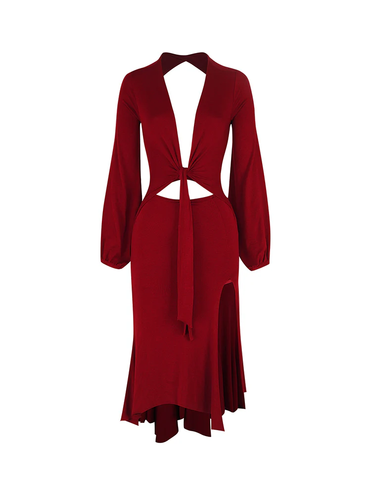 Tie Dress #25053 - Image 8